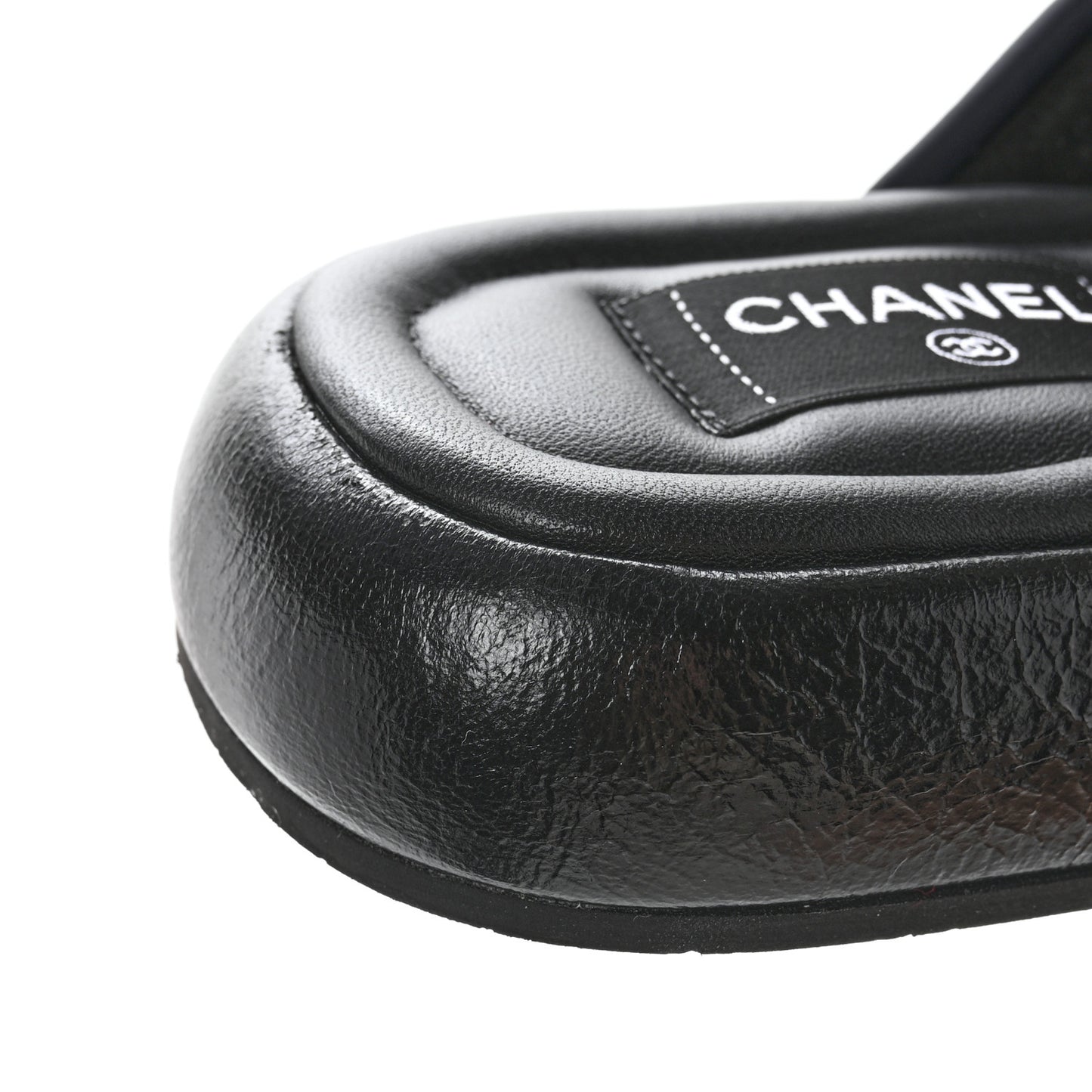 Fabric CC Mules Sandals 41 Black