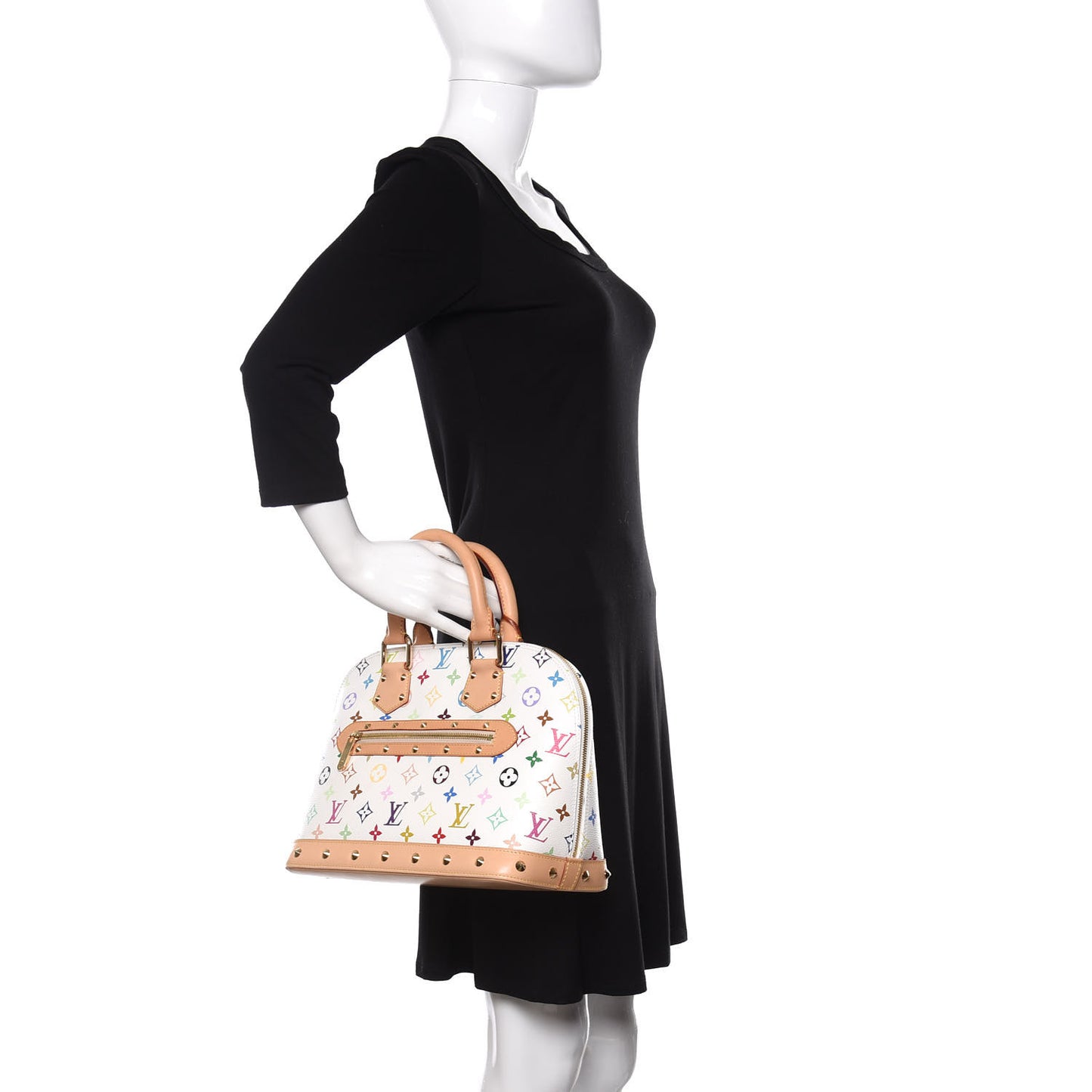 Monogram Multicolor Alma White