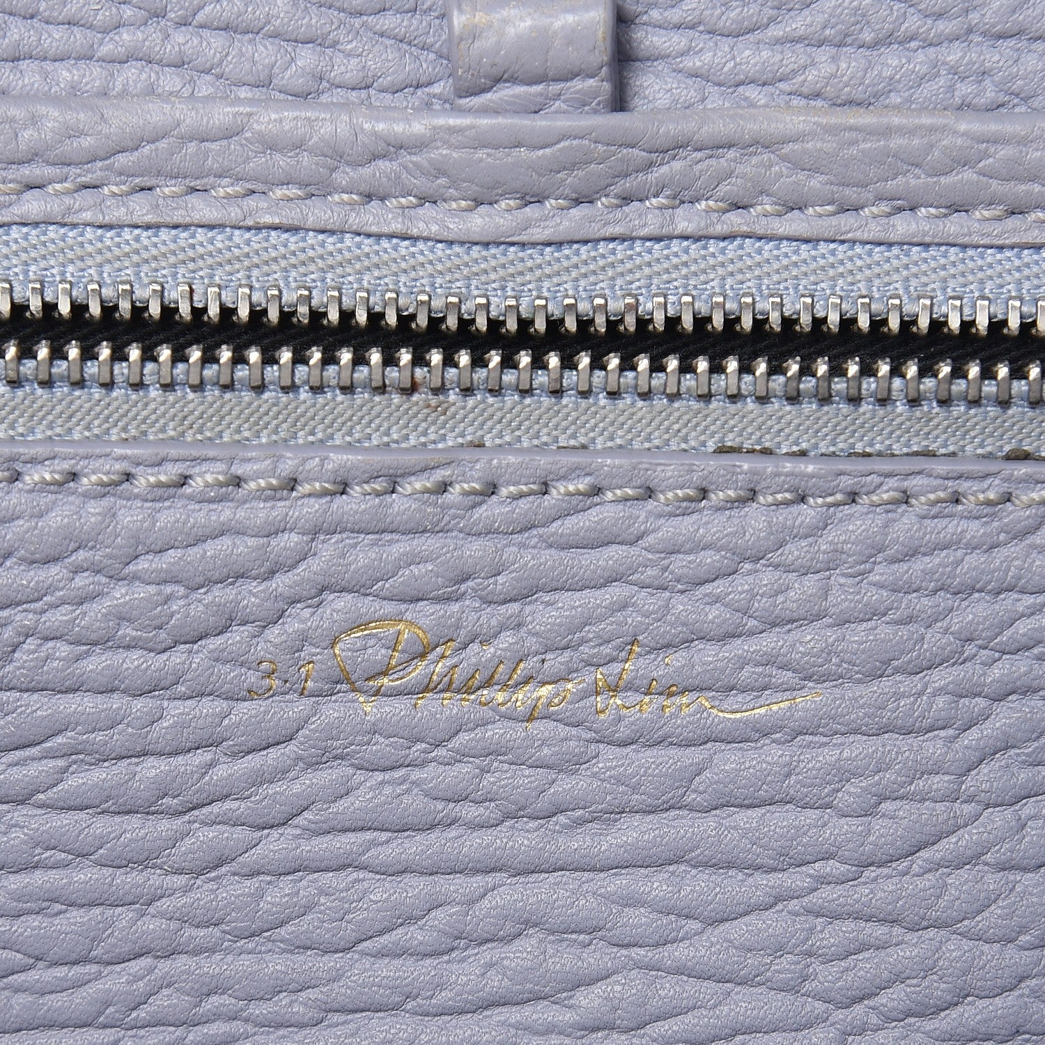 3.1 Phillip Lim 3.1 Textured Calfskin Medium Pashli Satchel Lilac 6 of 13