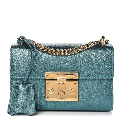 Gucci Galassia Small Padlock Shoulder Bag Turchese 1 of 9