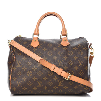 Louis Vuitton Monogram Speedy Bandouliere 30 1 of 12