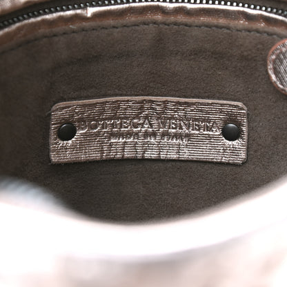 Bottega Veneta Metallic Grosgrain Intrecciato Nodini Crossbody Messenger Copper 6 of 9