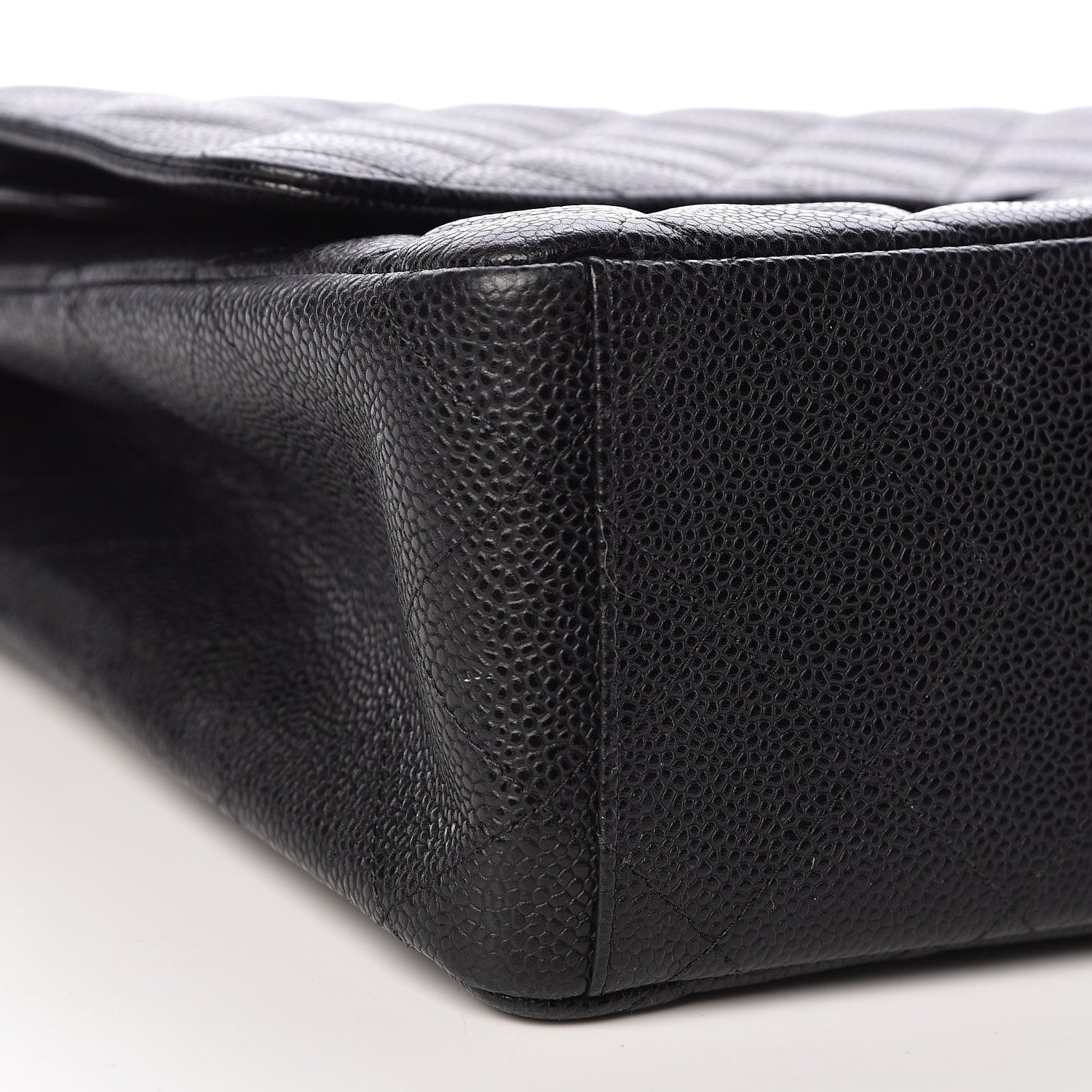 Chanel Caviar Quilted Maxi Double Flap Black 9 of 11