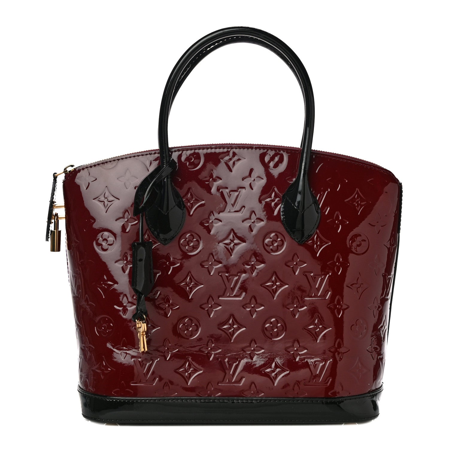 Louis Vuitton Vernis Lockit PM Griotte 1 of 9