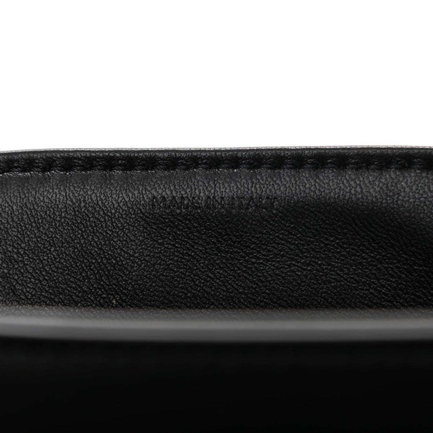 Satinated Calfskin Medium Besace 16 Black
