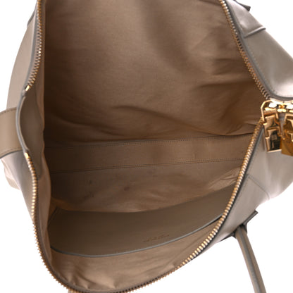 Givenchy Smooth Calfskin Medium Antigona Lock Duffle Bag Beige 5 of 10