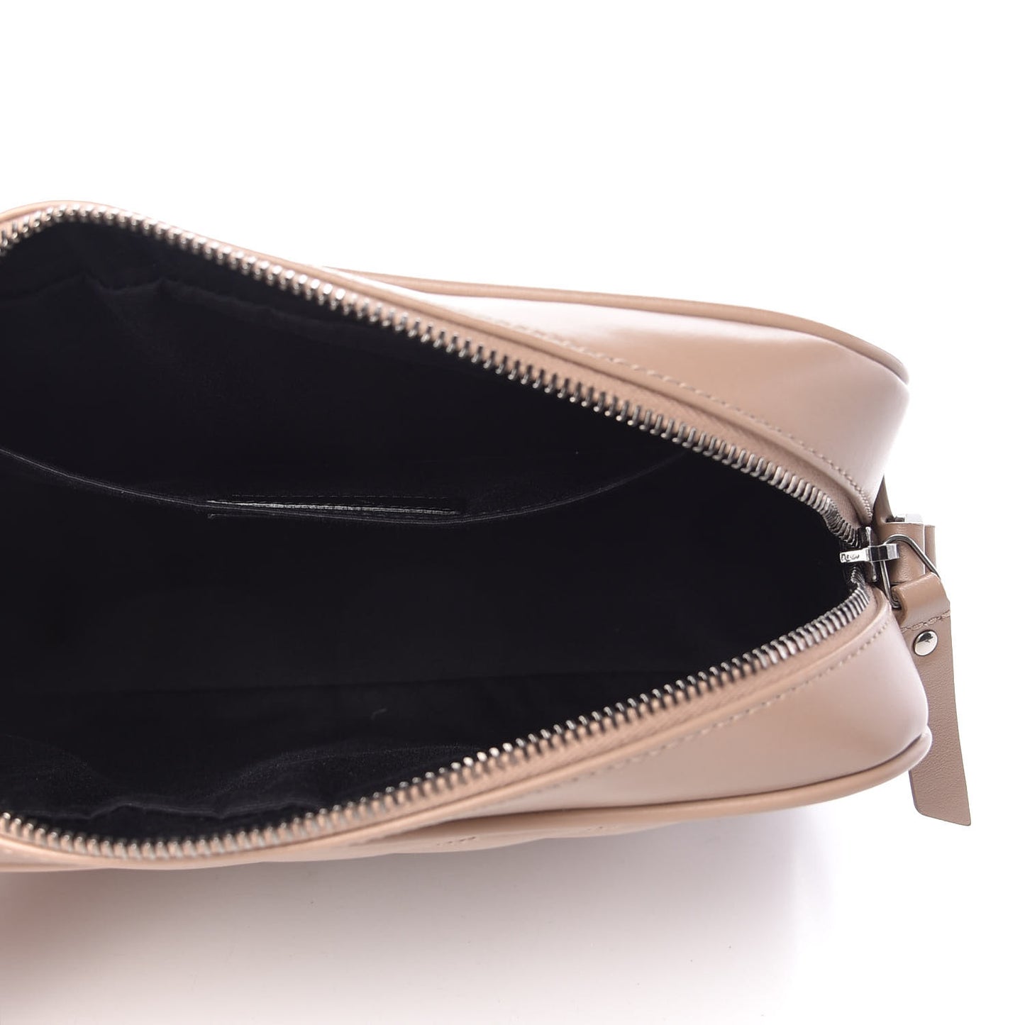 Calfskin Matelasse Monogram Lou Camera Bag Dark Beige