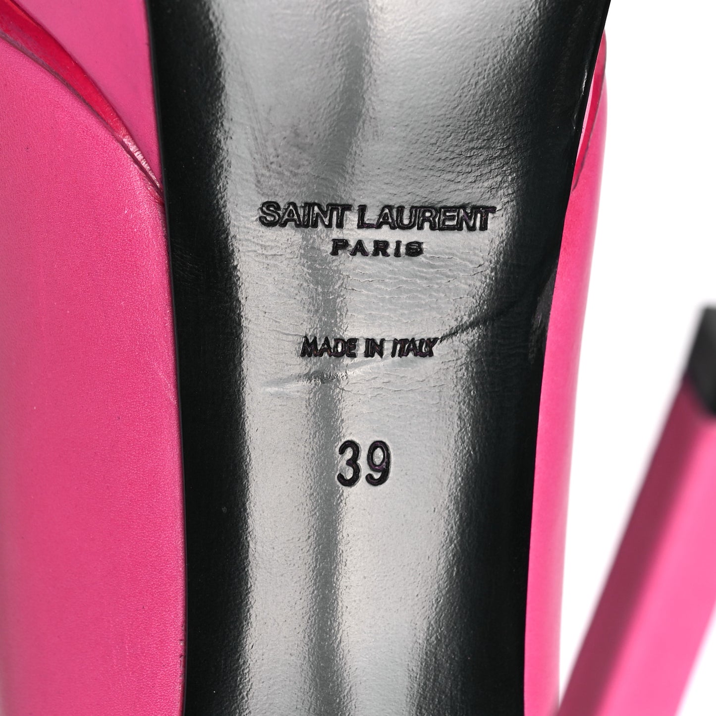 Calfskin Janis 105 Platform Pumps 39 Fuchsia