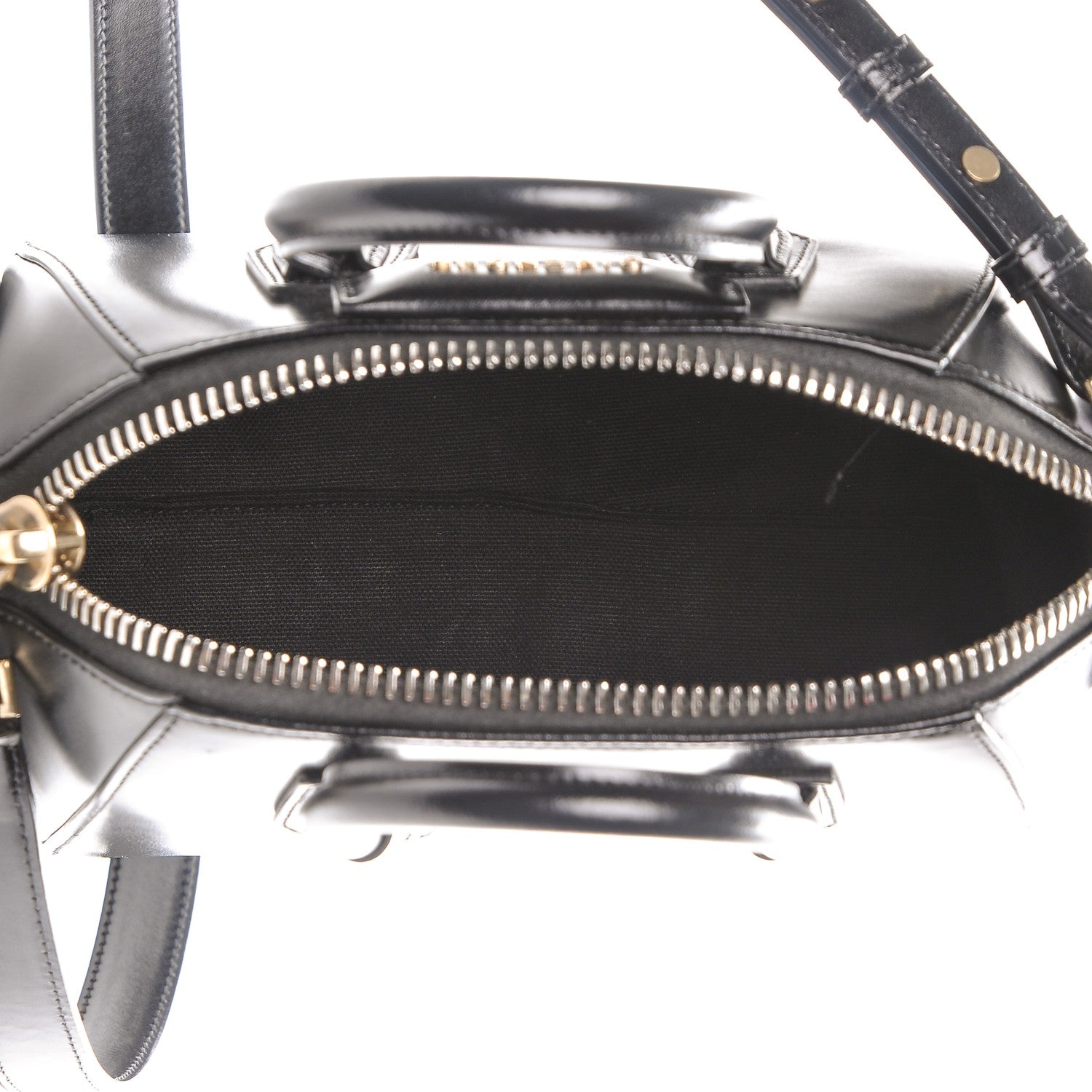 Givenchy Shiny Lord Calfskin Mini Antigona Black 5 of 7