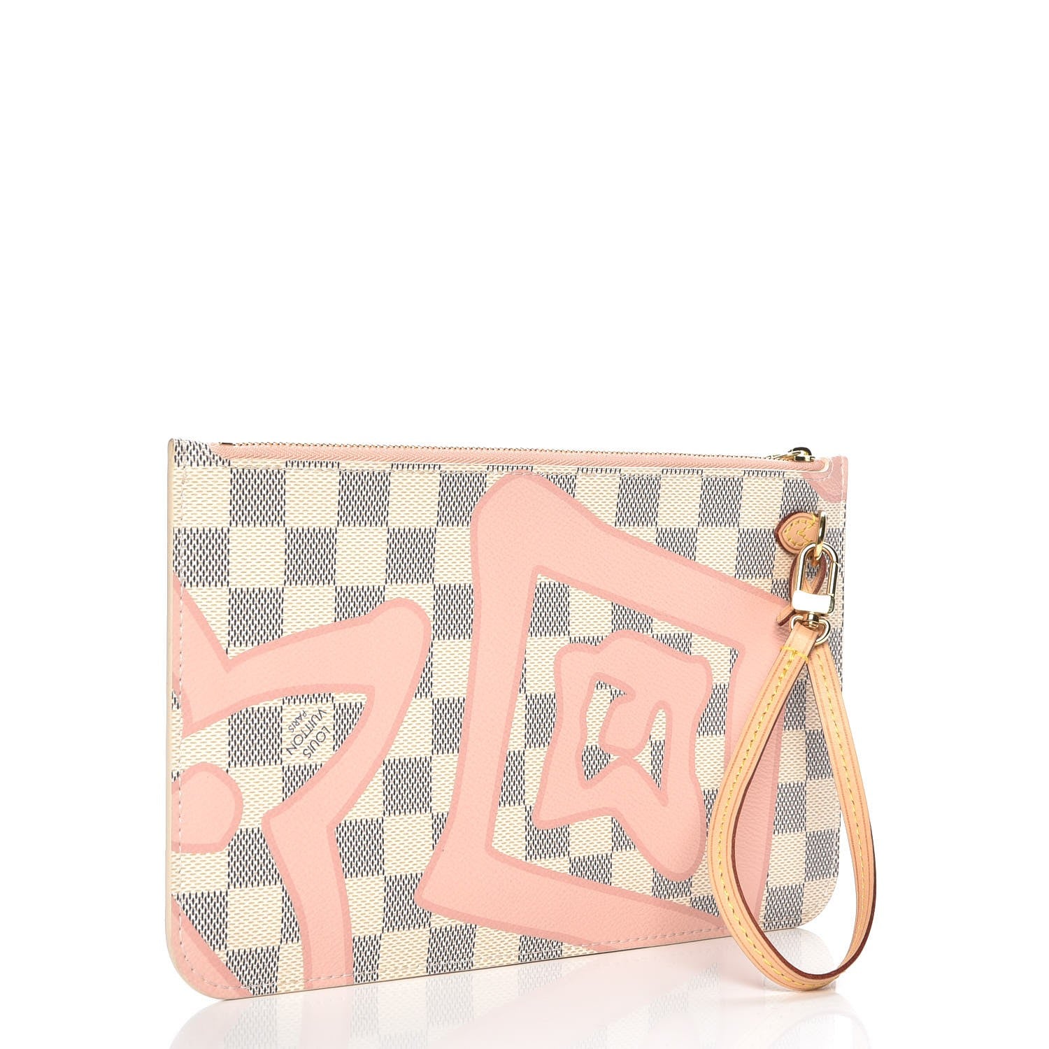 Louis Vuitton Damier Azur Tahitienne Neverfull MM GM Pochette 3 of 9