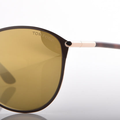 Tom Ford Penelope Vintage Round Sunglasses TF320 Brown 7 of 7