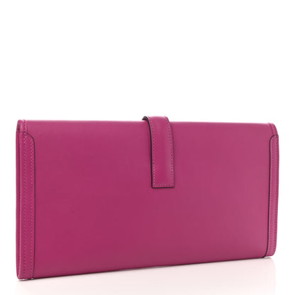 Hermes Swift Jige Elan 29 Clutch Rose Pourpre 3 of 8