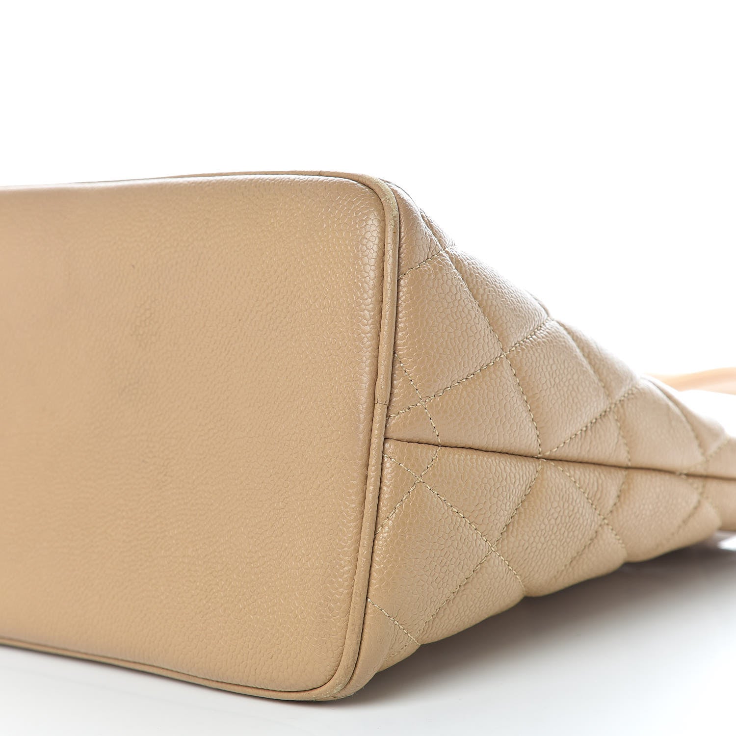 Chanel Caviar Quilted Medallion Tote Beige 6 of 10