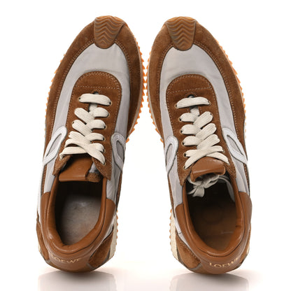 Loewe Nylon Suede Flow Runner Sneakers 38 Gold 2 of 12