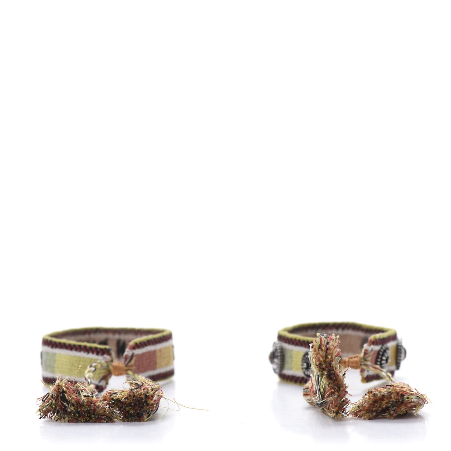 Woven Cotton J'Adior Friendship Bracelet Set Multicolor
