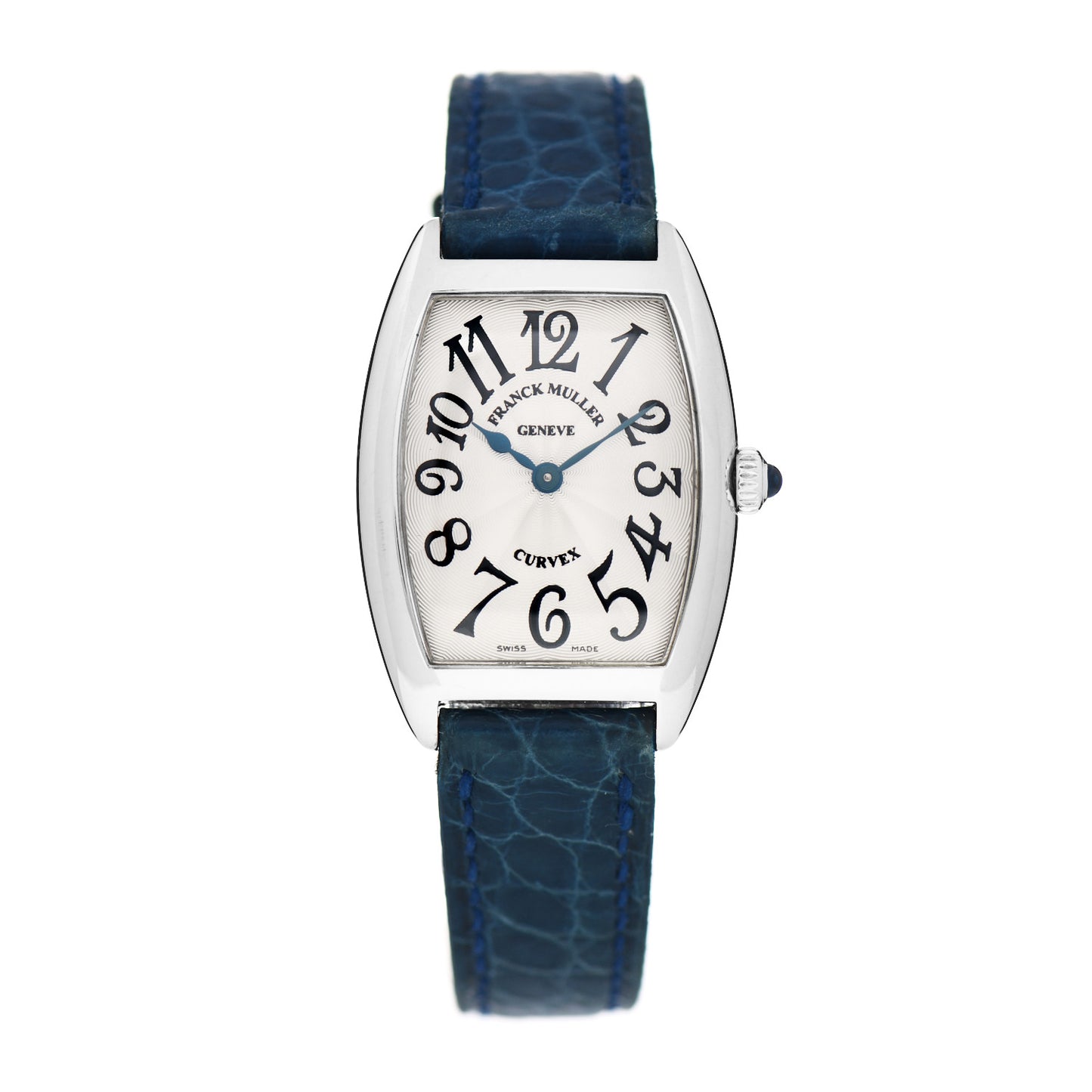 Stainless Steel Crocodile 25mm Cintree Curvex Quartz Watch 1752QZ