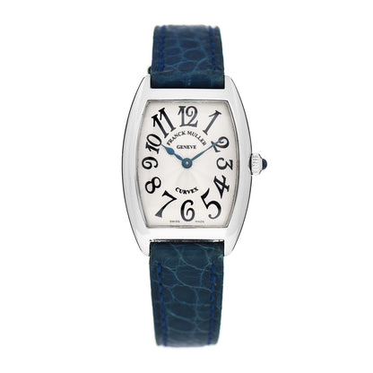 Franck Muller Stainless Steel Crocodile 25mm Cintree Curvex Quartz Watch 1752QZ 1 of 4