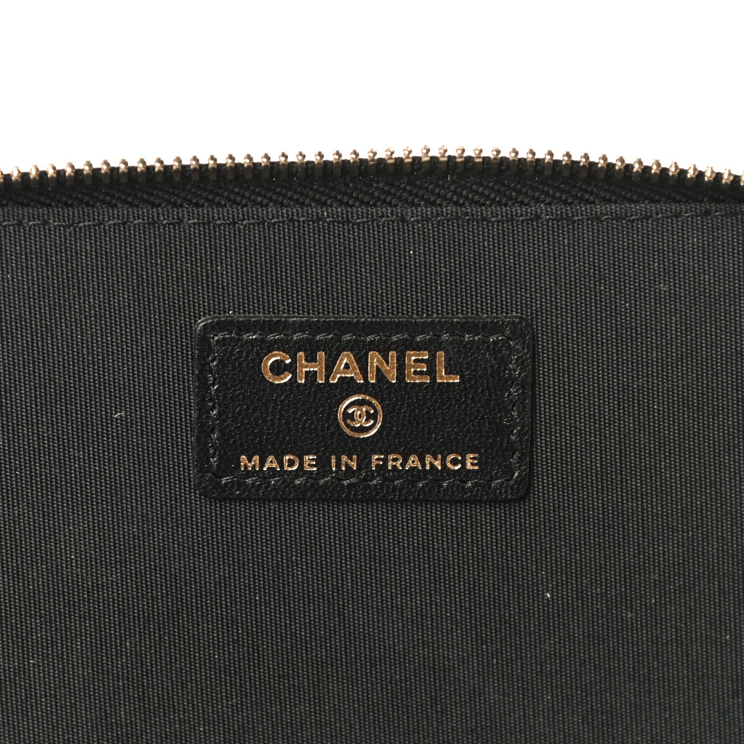 Chanel Lambskin Quilted Small Top Handle Vanity Case With Chain Black 8 of 13