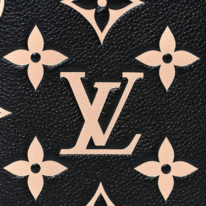 Louis Vuitton Empreinte Monogram Giant Passport Cover Black Beige 7 of 7