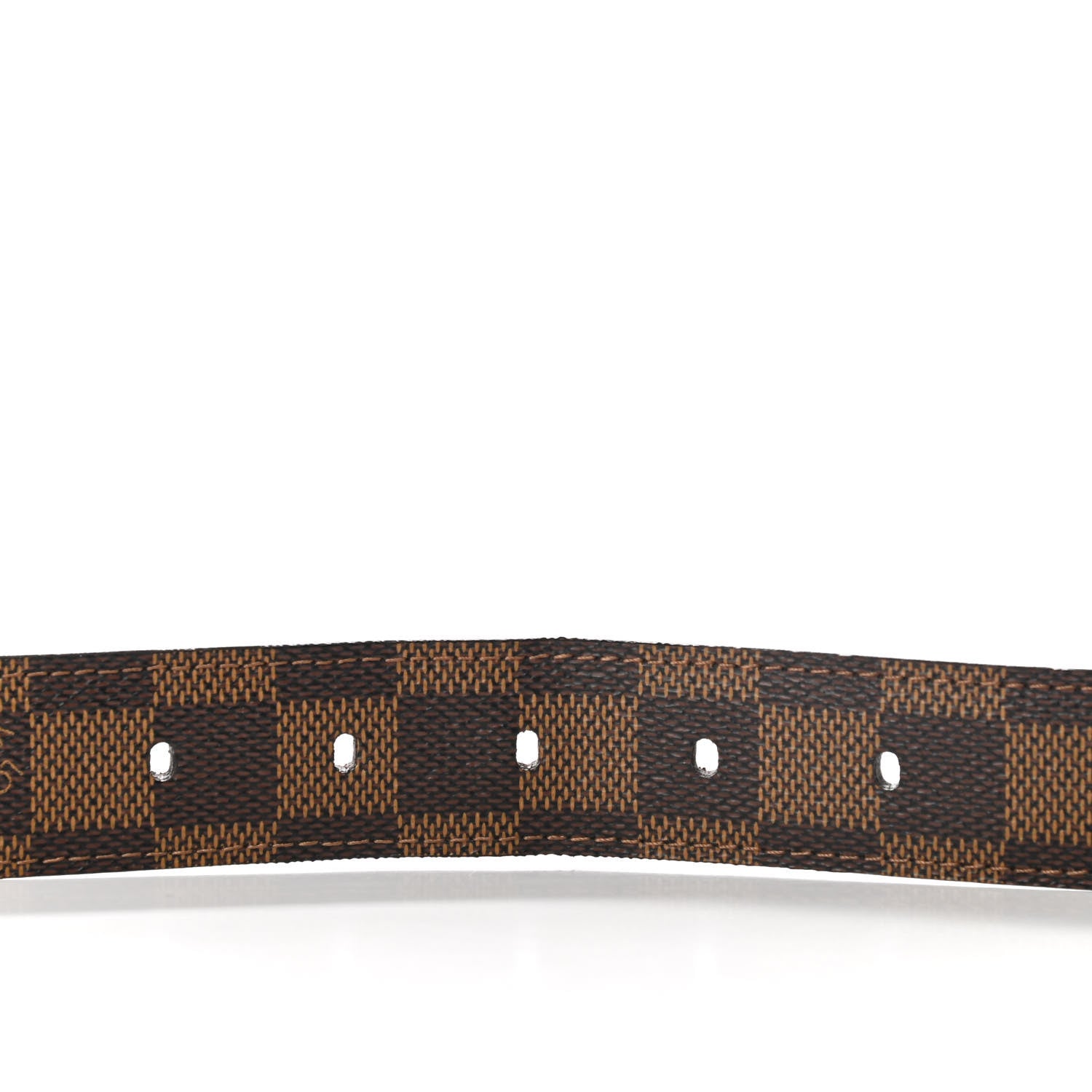 Louis Vuitton Damier Ebene 30mm Ellipse Belt 85 34 6 of 8