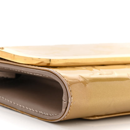Louis Vuitton Vernis Rossmore MM Beige Poudre 8 of 11