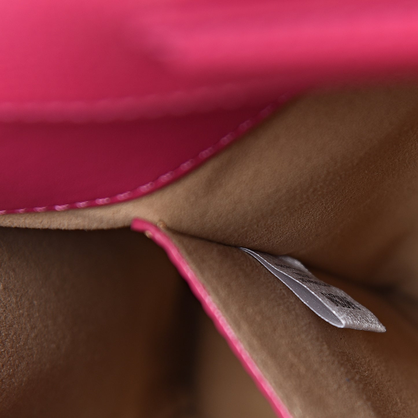 Grained Calfskin Medium Milla Tote Beetroot Pink