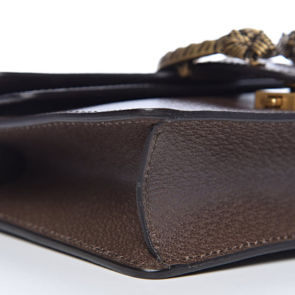 Gucci Textured Calfskin Web Mini Dionysus Shoulder Bag New Acero 9 of 10