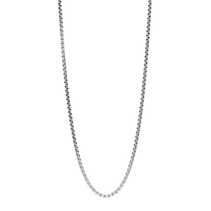 David Yurman Sterling Silver 3.6mm Box Chain Necklace 26" 1 of 4