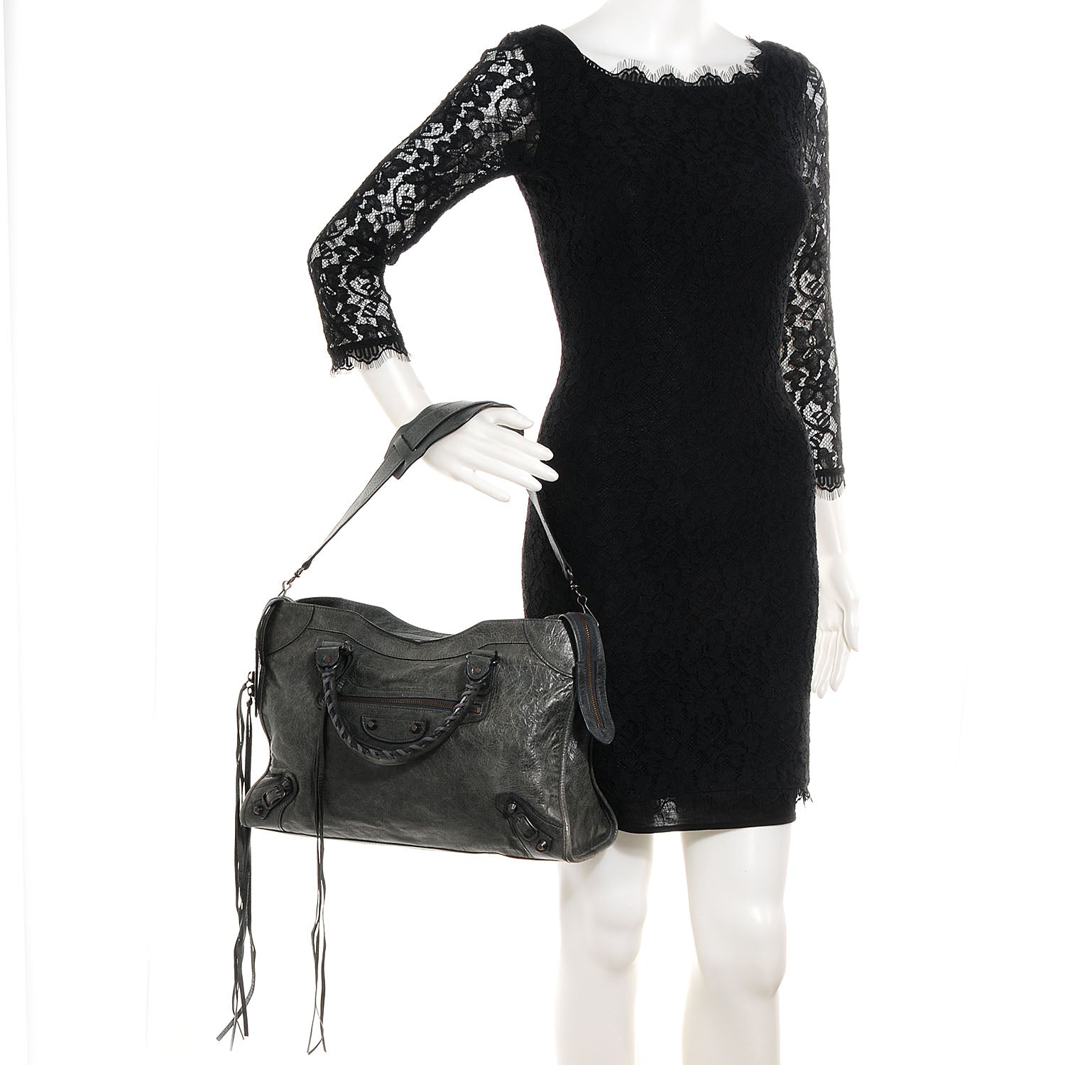 Balenciaga Agneau City Anthracite 2 of 13