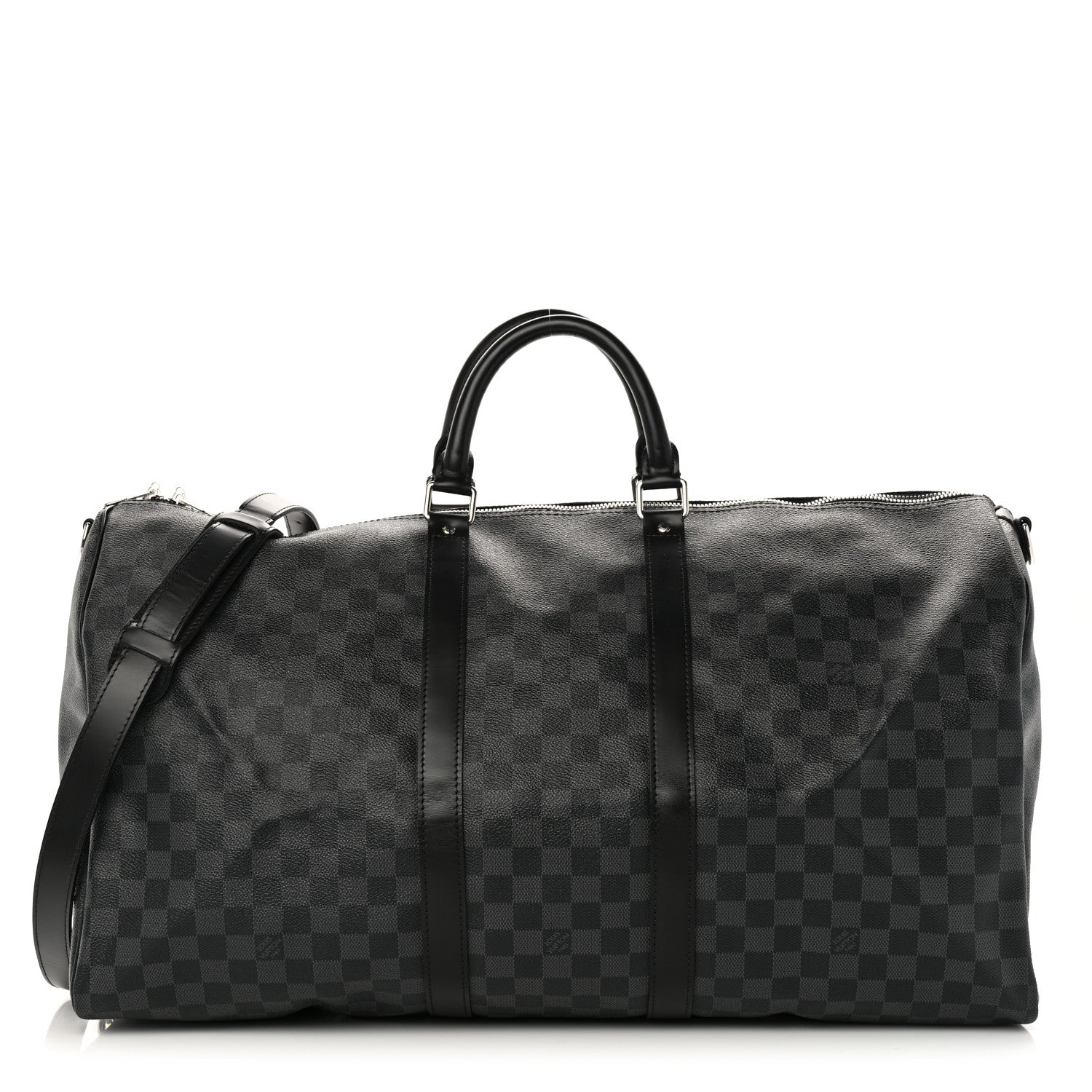 Louis Vuitton Damier Graphite Keepall Bandouliere 55 1 of 10