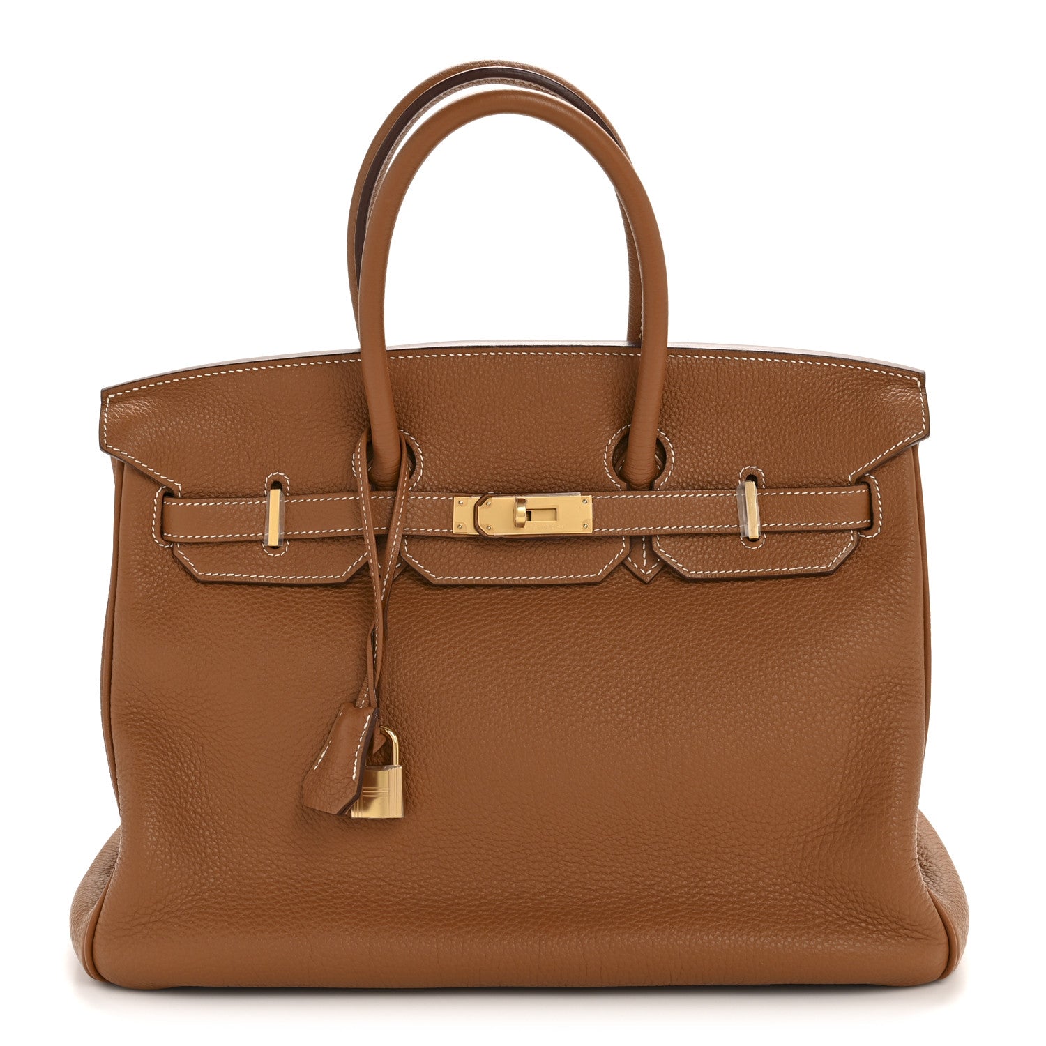 Hermes Togo Birkin 35 Gold 1 of 12