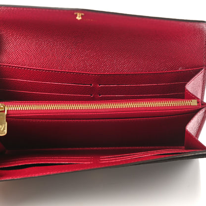 Louis Vuitton Monogram Sarah Wallet NM Coquelicot 6 of 8