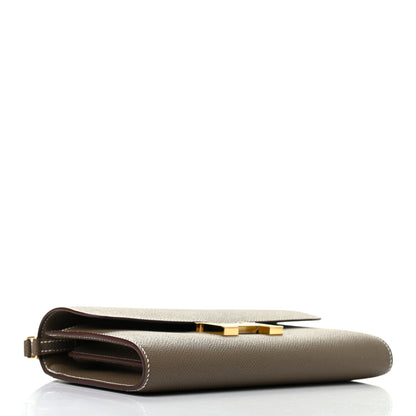 Hermes Epsom Constance Long To Go Wallet Etoupe 4 of 9