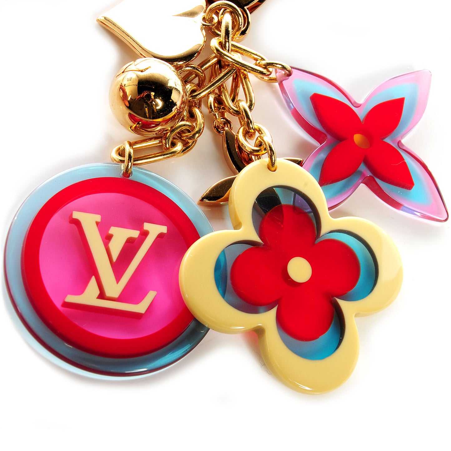 Resin Candy Bag Charm Multicolor