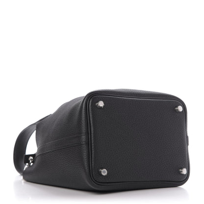 Hermes Taurillon Clemence Picotin Lock 18 PM Black 4 of 10