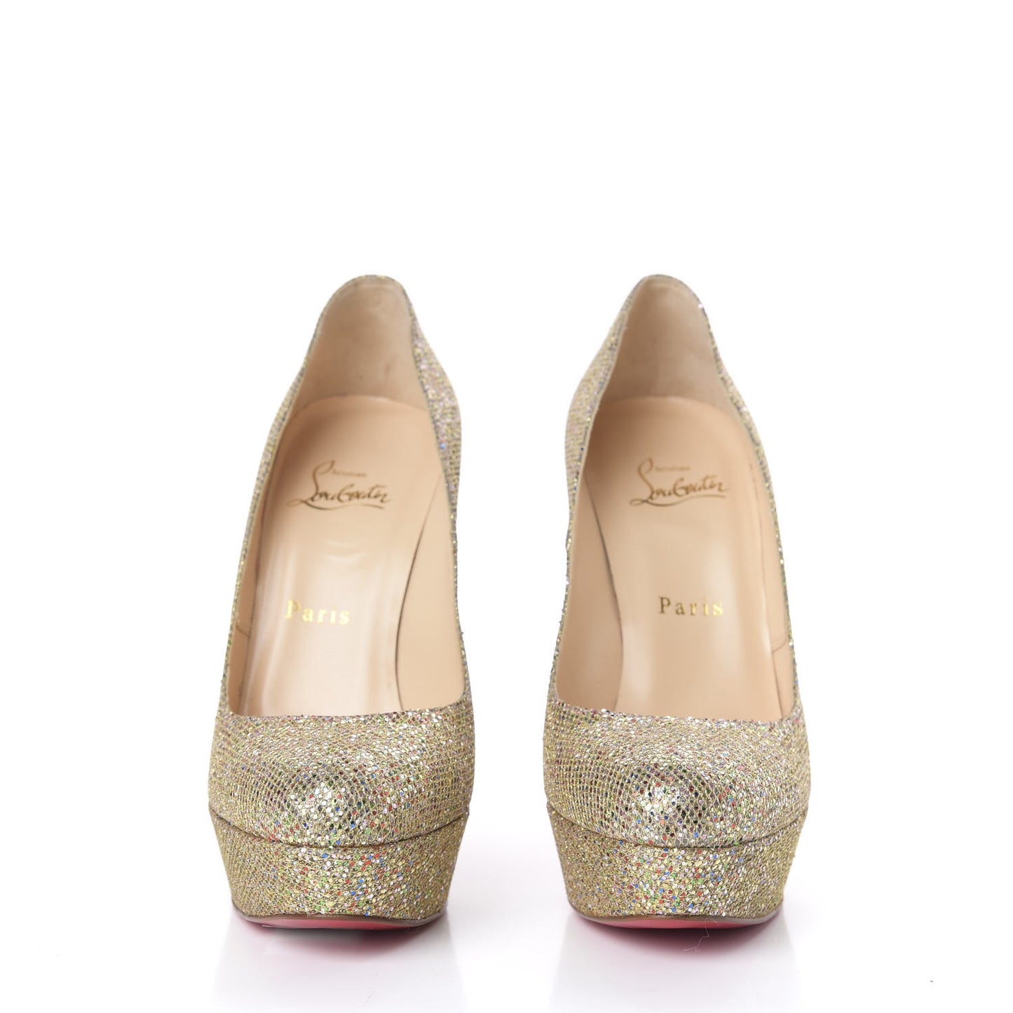 Glitter Bibi 140 Pumps 37.5 Gold