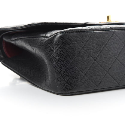 Chanel Caviar Quilted Jumbo Double Flap Black 9 of 14