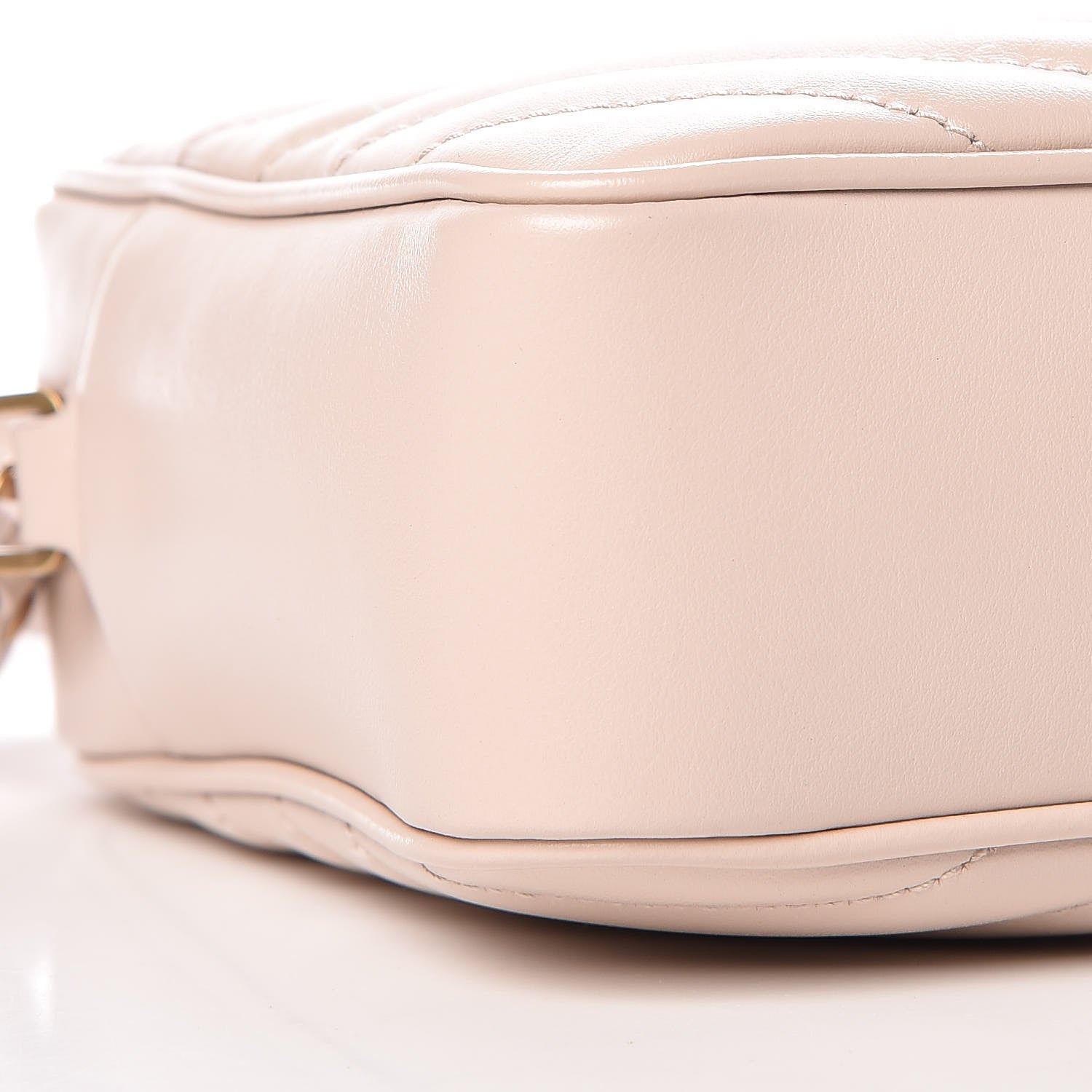 Saint Laurent Calfskin Matelasse Monogram Lou Camera Bag Washed Light Pink 8 of 10
