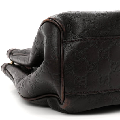 Gucci Guccissima Medium Sukey Tote  Chocolate 8 of 10