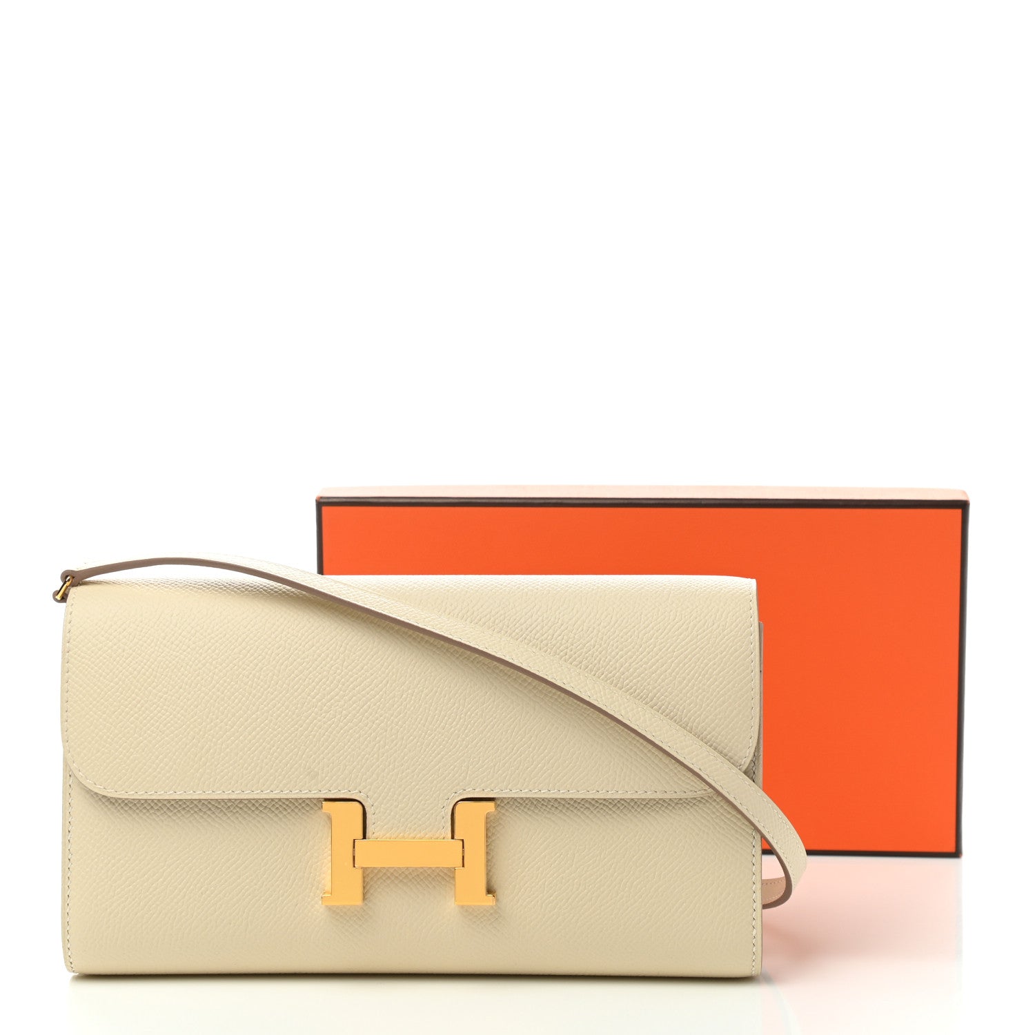 Hermes Epsom Constance Long To Go Wallet Craie 7 of 7