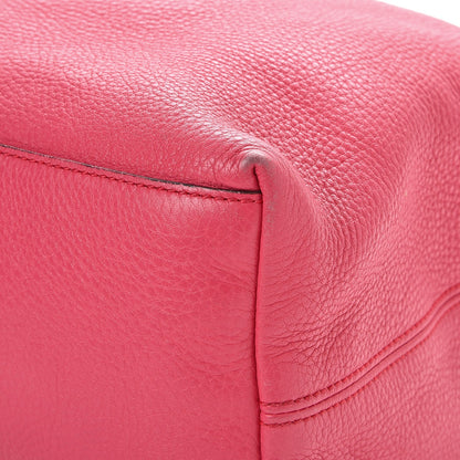 Gucci Pebbled Calfskin Medium Soho Chain Shoulder Bag Pink 10 of 11