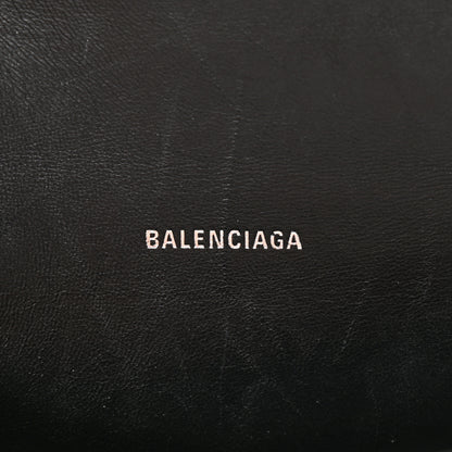 Balenciaga Smooth Calfskin Graffiti Hourglass Top Handle Bag XS Black White 6 of 10