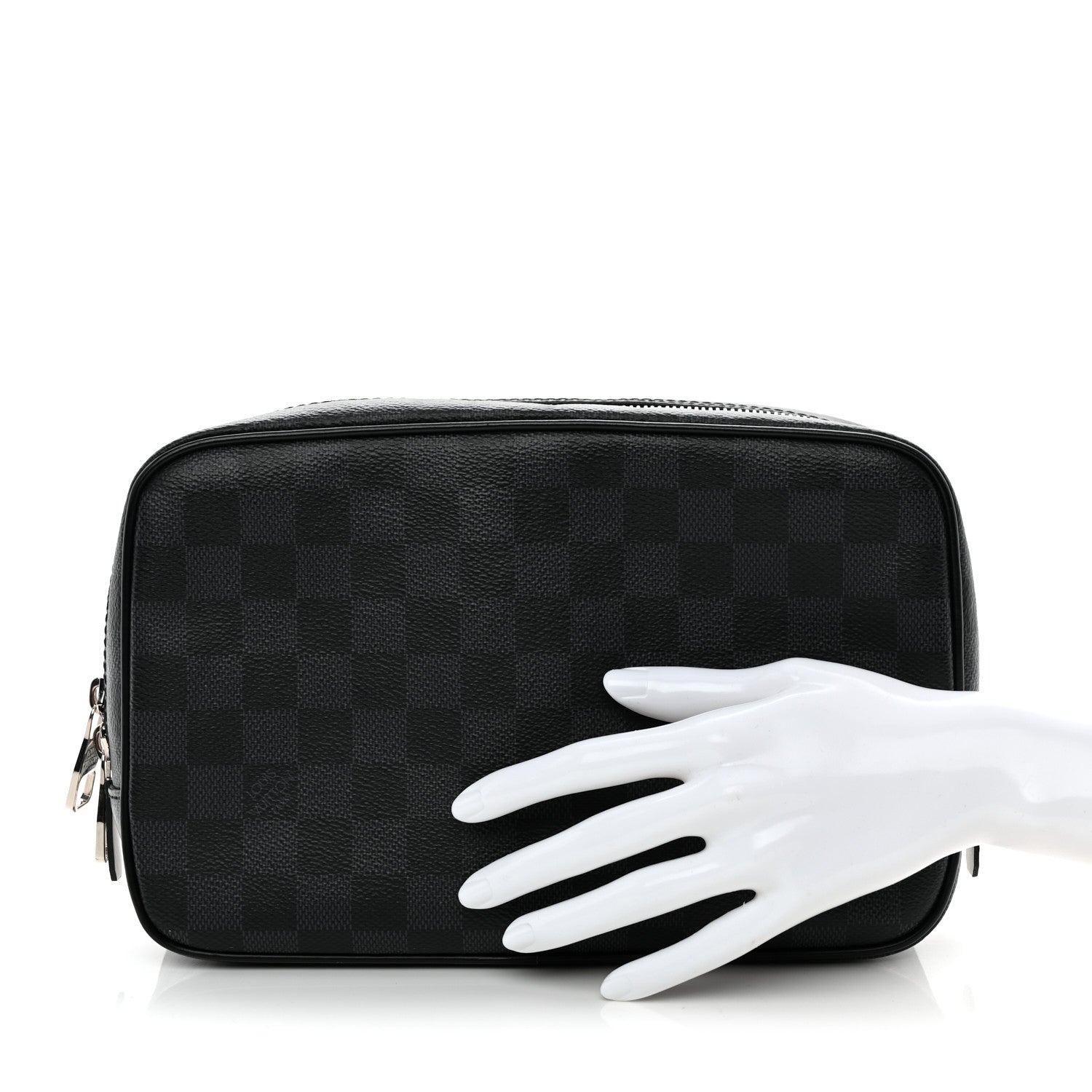 Louis Vuitton Damier Graphite Toilet Pouch GM 2 of 9