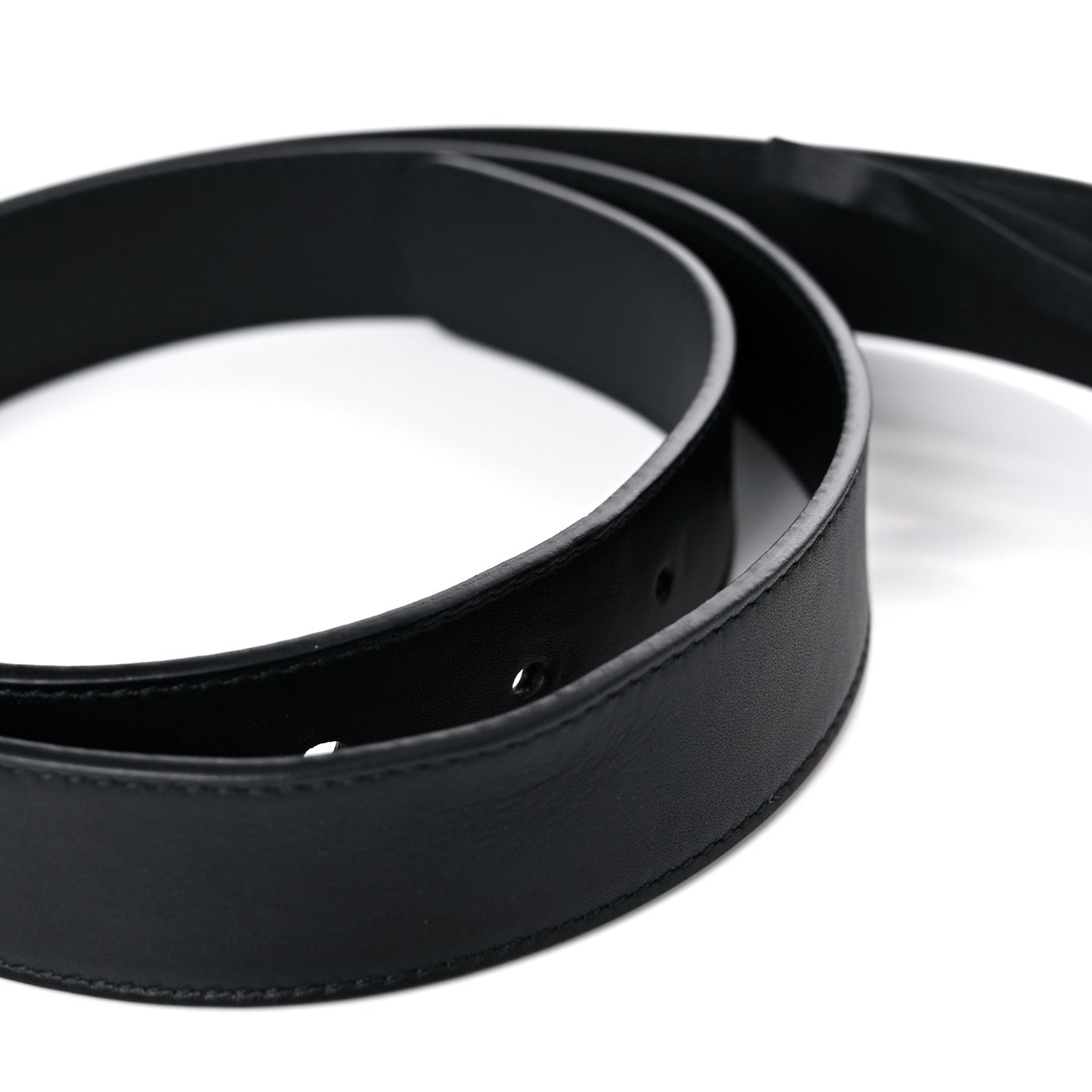 Gucci Calfskin Double G 30mm Belt 95 38 Black 6 of 9