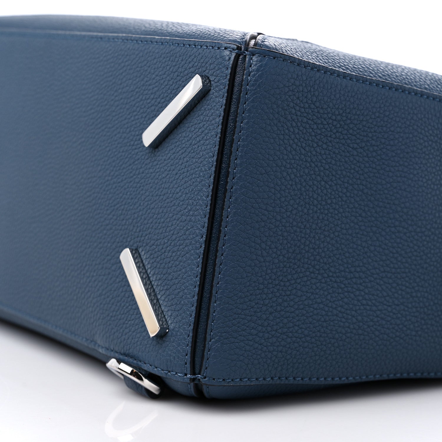 Loewe Calfskin Medium Puzzle Bag Dark Blue 8 of 8