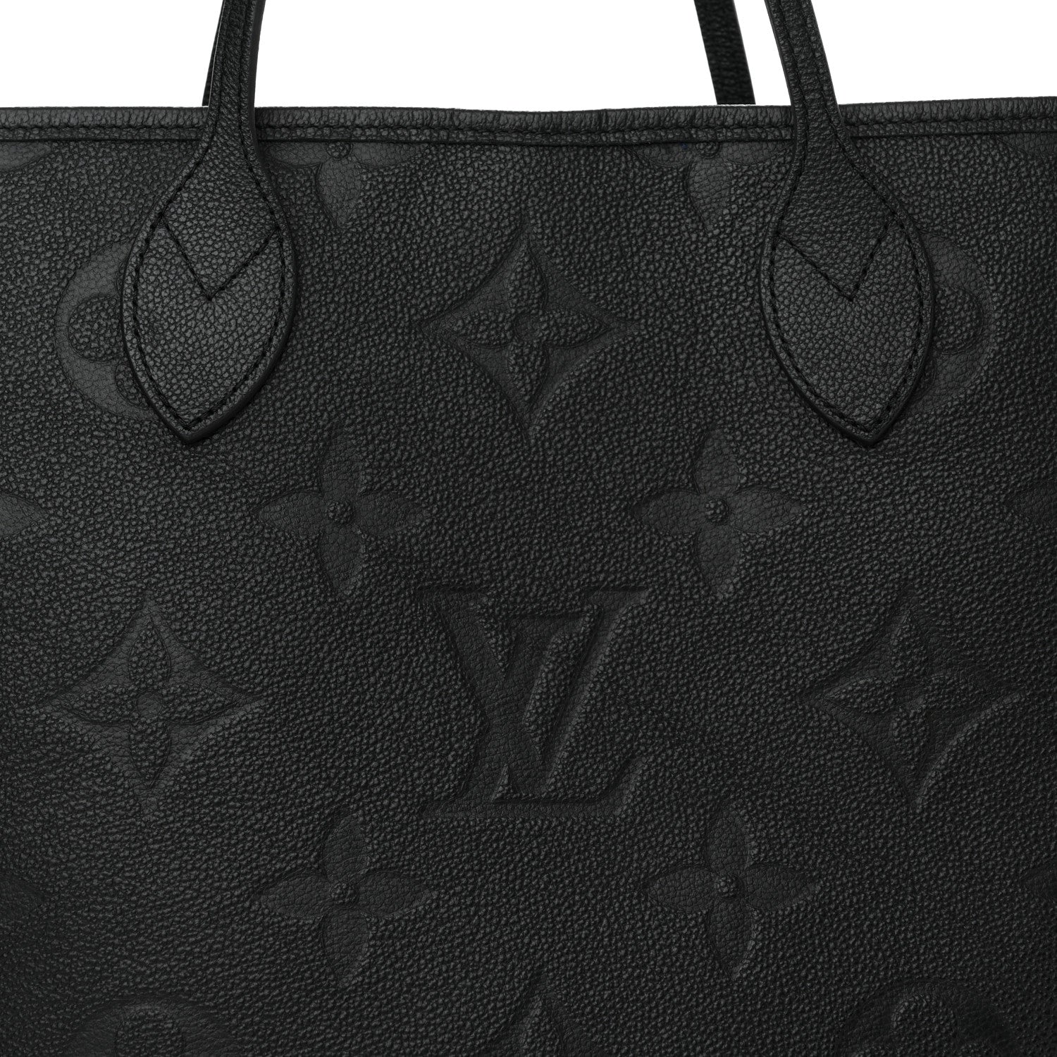 Louis Vuitton Empreinte Monogram Giant Neverfull MM Black 8 of 10