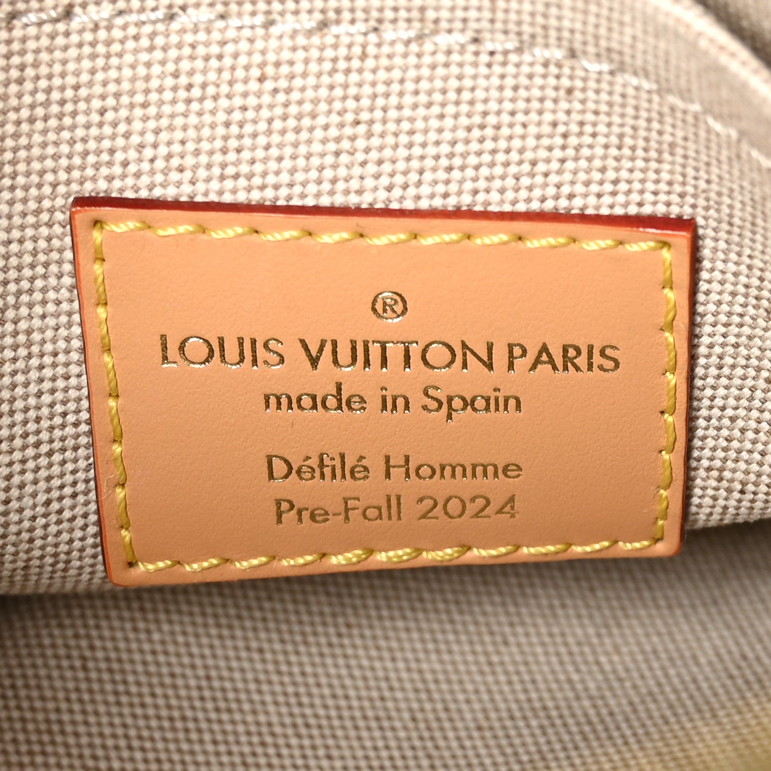 Louis Vuitton Damier Denim 3D Chess Messenger Bleu 6 of 9