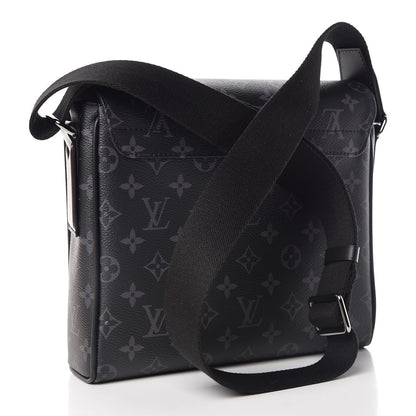 Louis Vuitton Monogram Eclipse District PM Black 3 of 10