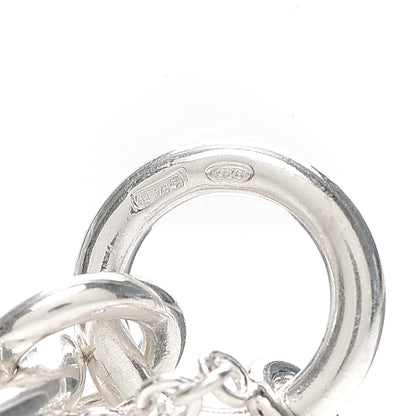 Hermes Sterling Silver Chaine D'Ancre Heart Toggle Necklace 4 of 6