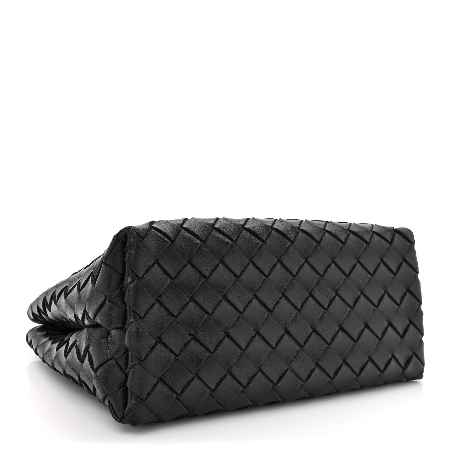 Bottega Veneta Nappa Intrecciato Small Andiamo Shoulder Bag Black 4 of 15